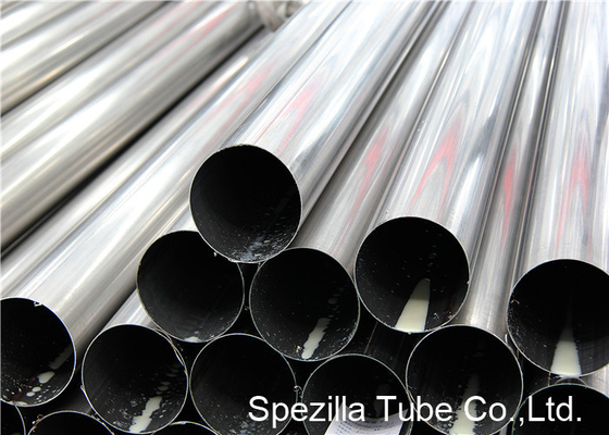 中国 明るいアニールされたステンレス鋼の管 ASTM A249 TP304 ティグ溶接のステンレス製の管 サプライヤー